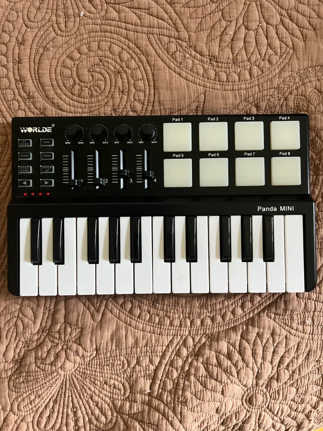 Worlde Panda MINI Portable MIDI Keyboard Controller