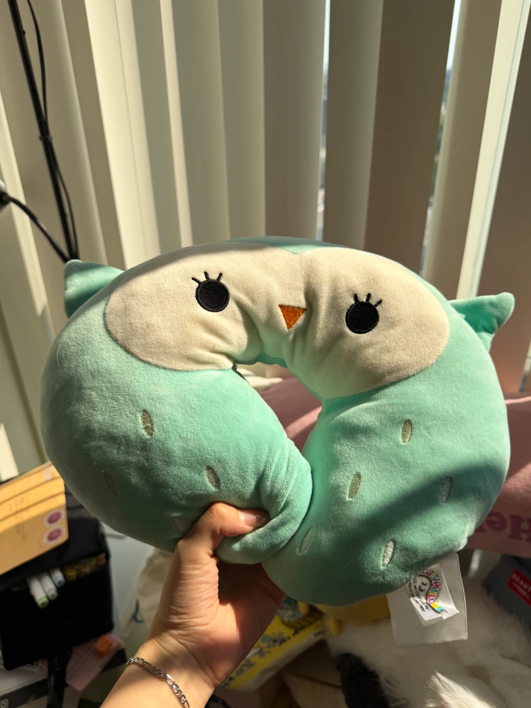 Squishmallows travel pillow