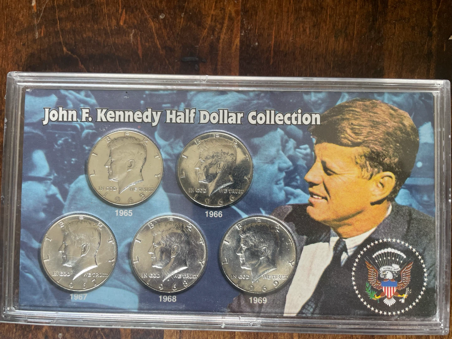 JFK silver half dollar collection