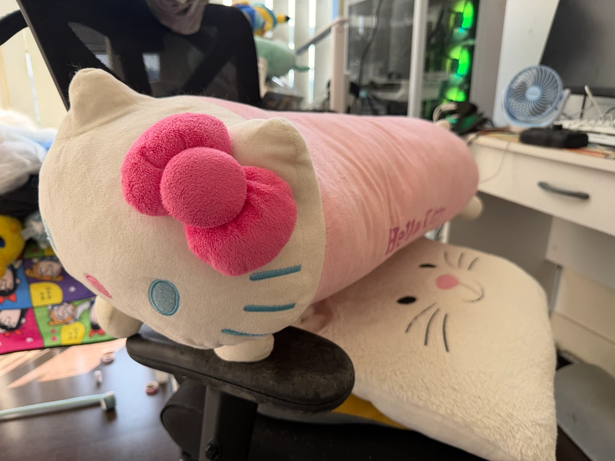 Large hello kitty body pillow