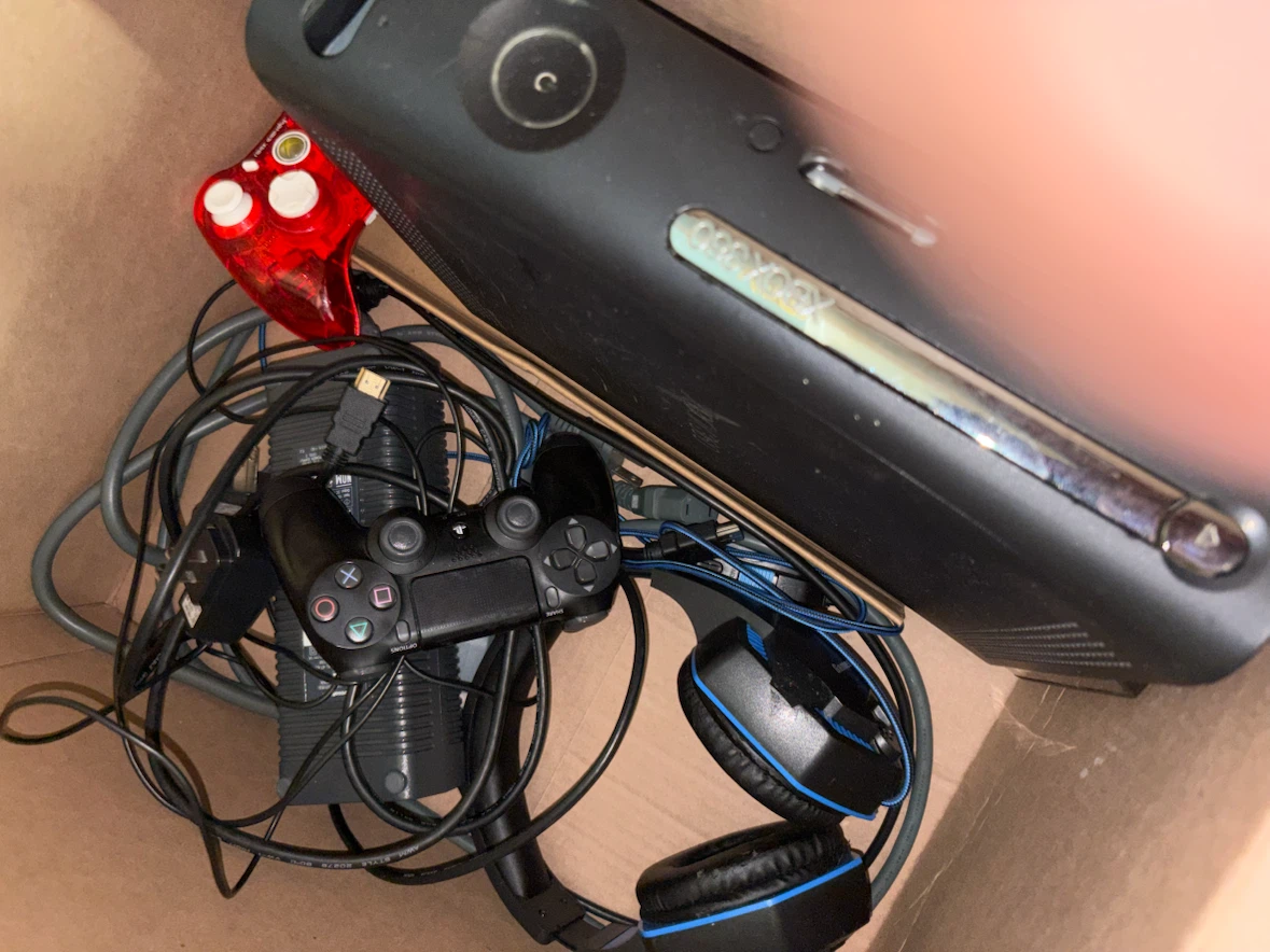 Xbox 360 Console with Controllers and Accessories