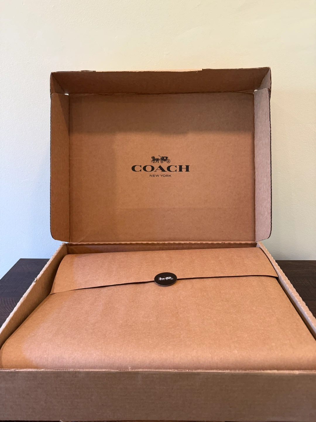 Coach Black Leather Shoulder Bag