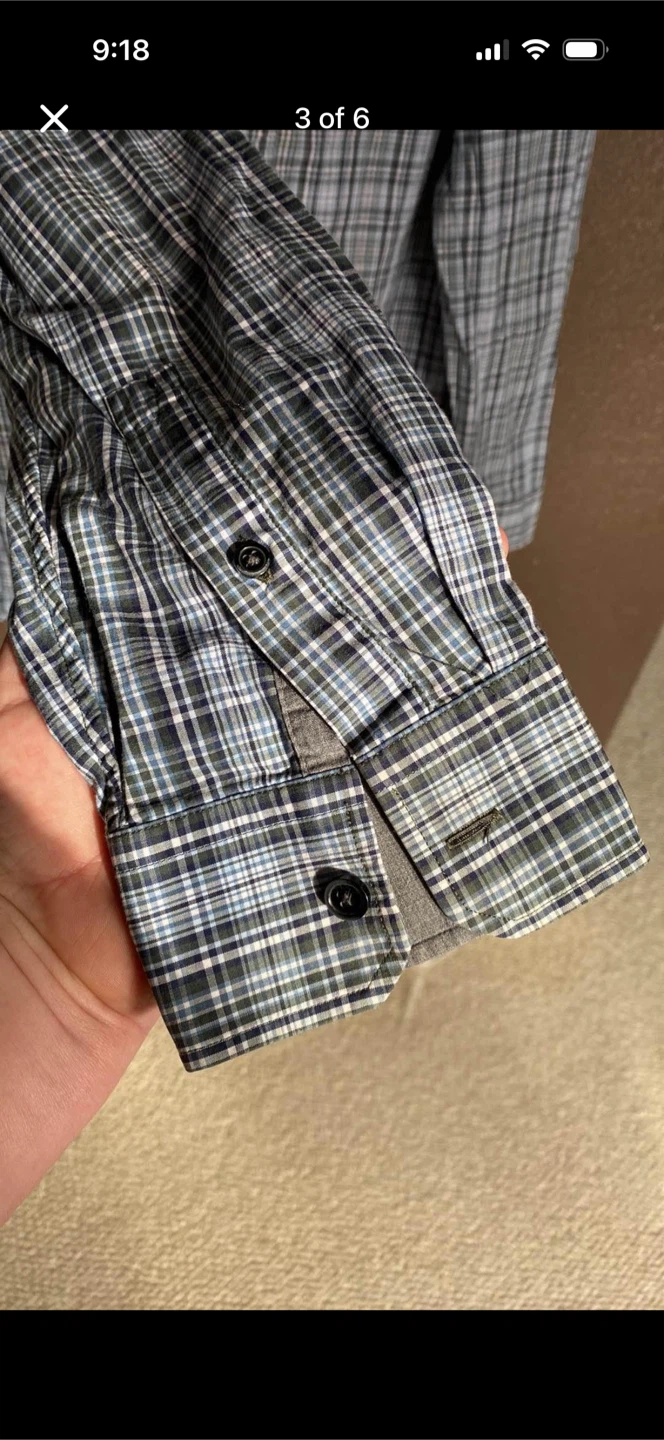 Michael Kors Plaid Button Down Shirt - photo 4
