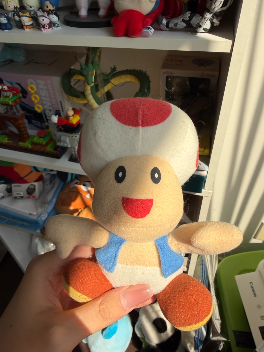 Mario toad plush