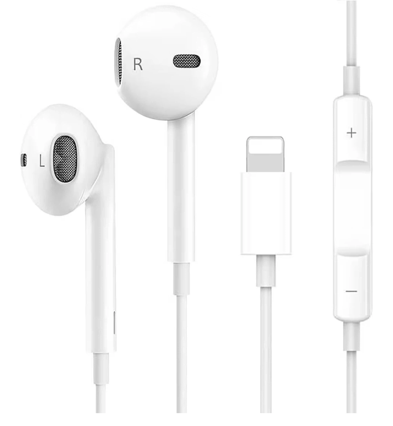 White EarPods with Lightning Connector