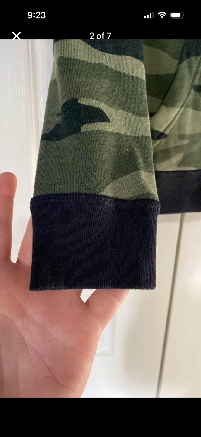Abercrombie & Fitch Kids Camo Zip Up Sweater - photo 2
