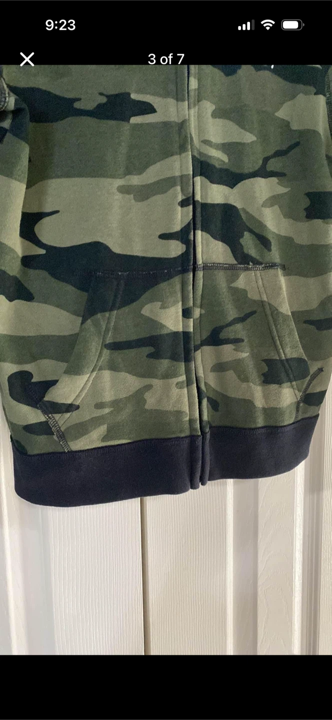 Abercrombie & Fitch Kids Camo Zip Up Sweater - photo 3