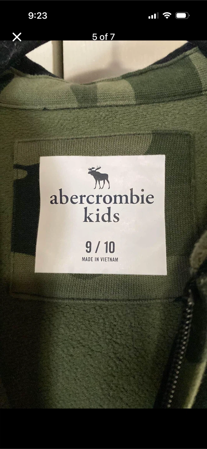 Abercrombie & Fitch Kids Camo Zip Up Sweater - photo 5