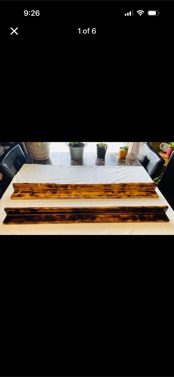 Hand Crafted shelves