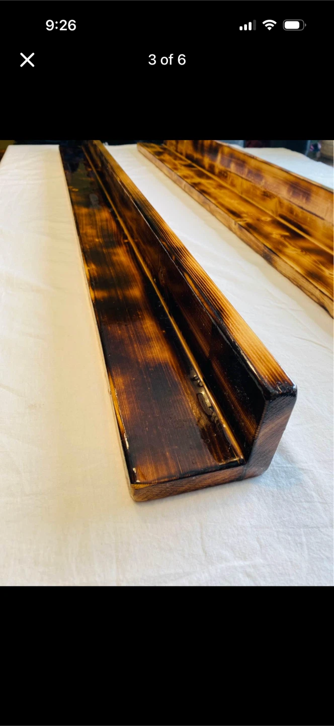 Hand Crafted shelves - photo 3