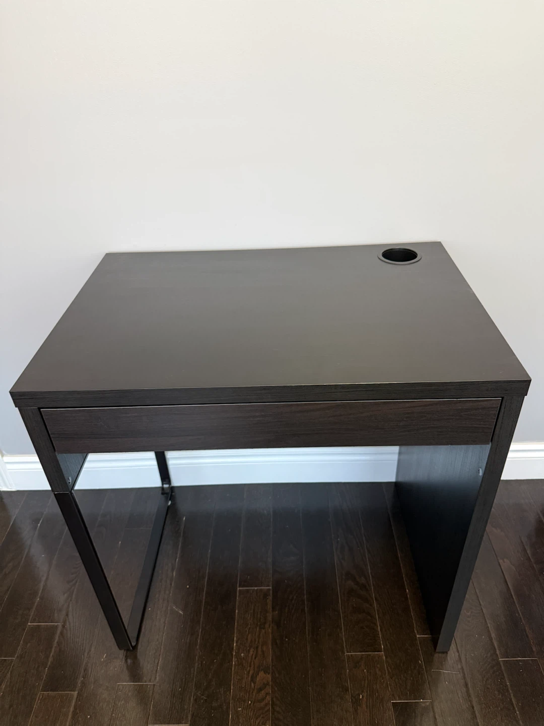 Desk, black-brown, 73x50 cm (28 3/4x19 5/8 ") - photo 2