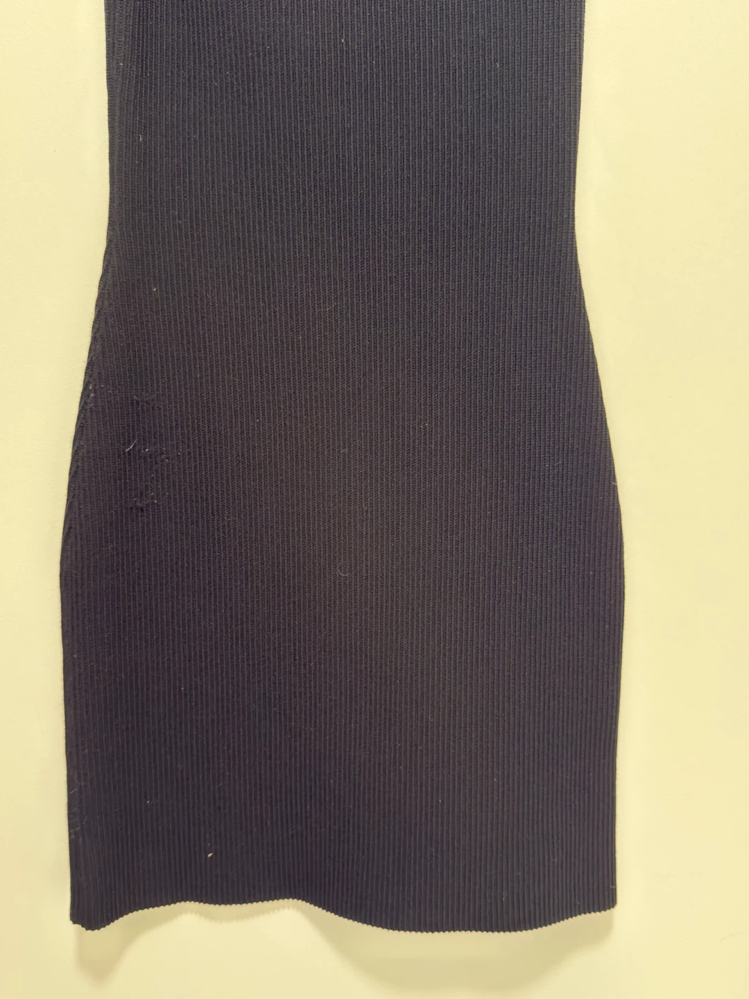 Babaton Black Ribbed Spaghetti Strap Dress - photo 3