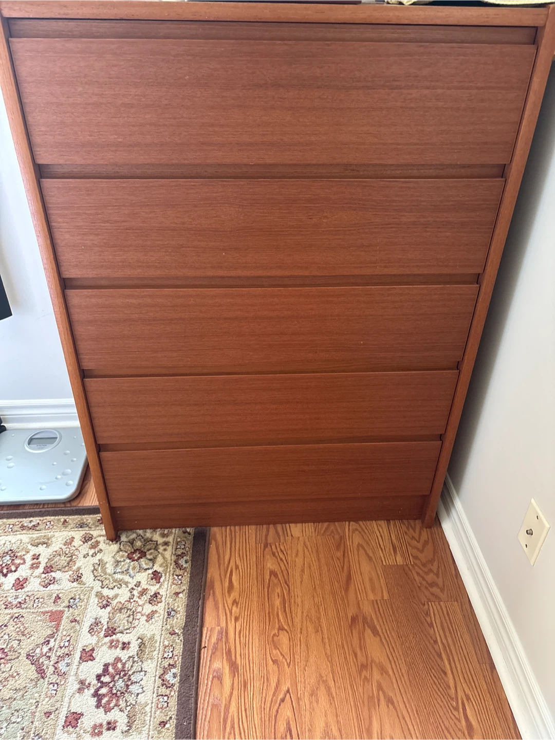Wooden Dresser with 5 Drawers - photo 5