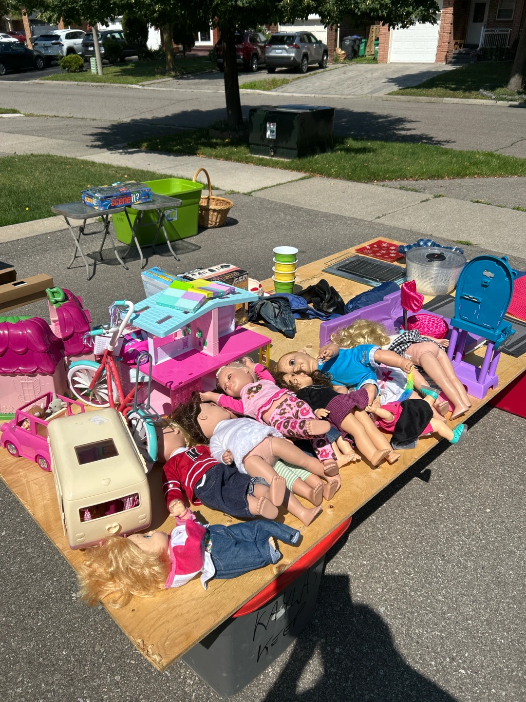 Bundle of Dolls and Doll Accessories