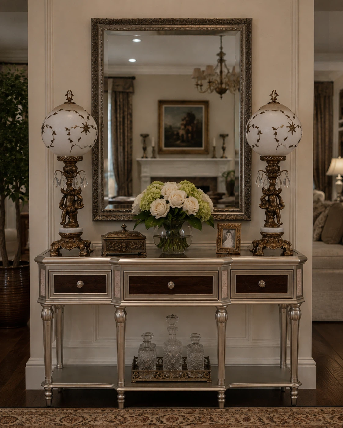 Price for each. Vintage Ornate Table Lamps - photo 2