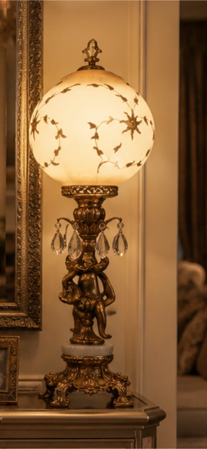Price for each. Vintage Ornate Table Lamps - photo 3