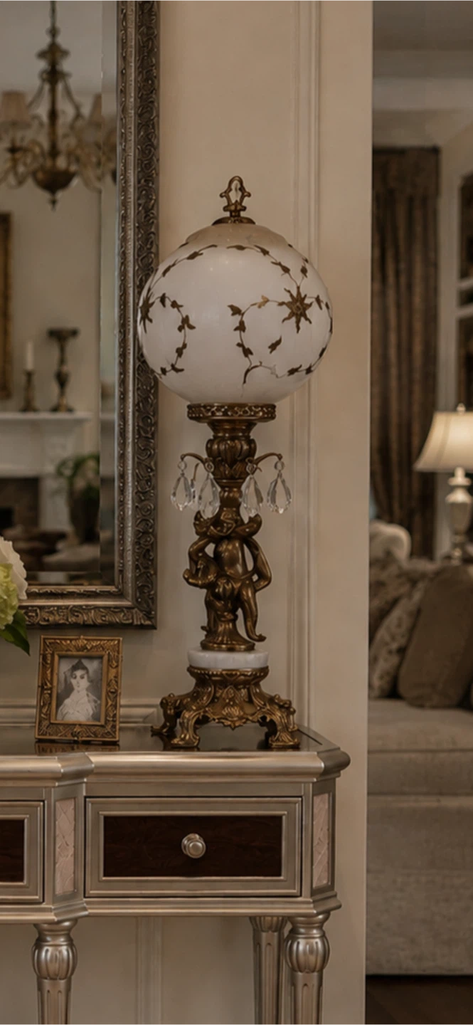 Price for each. Vintage Ornate Table Lamps - photo 5