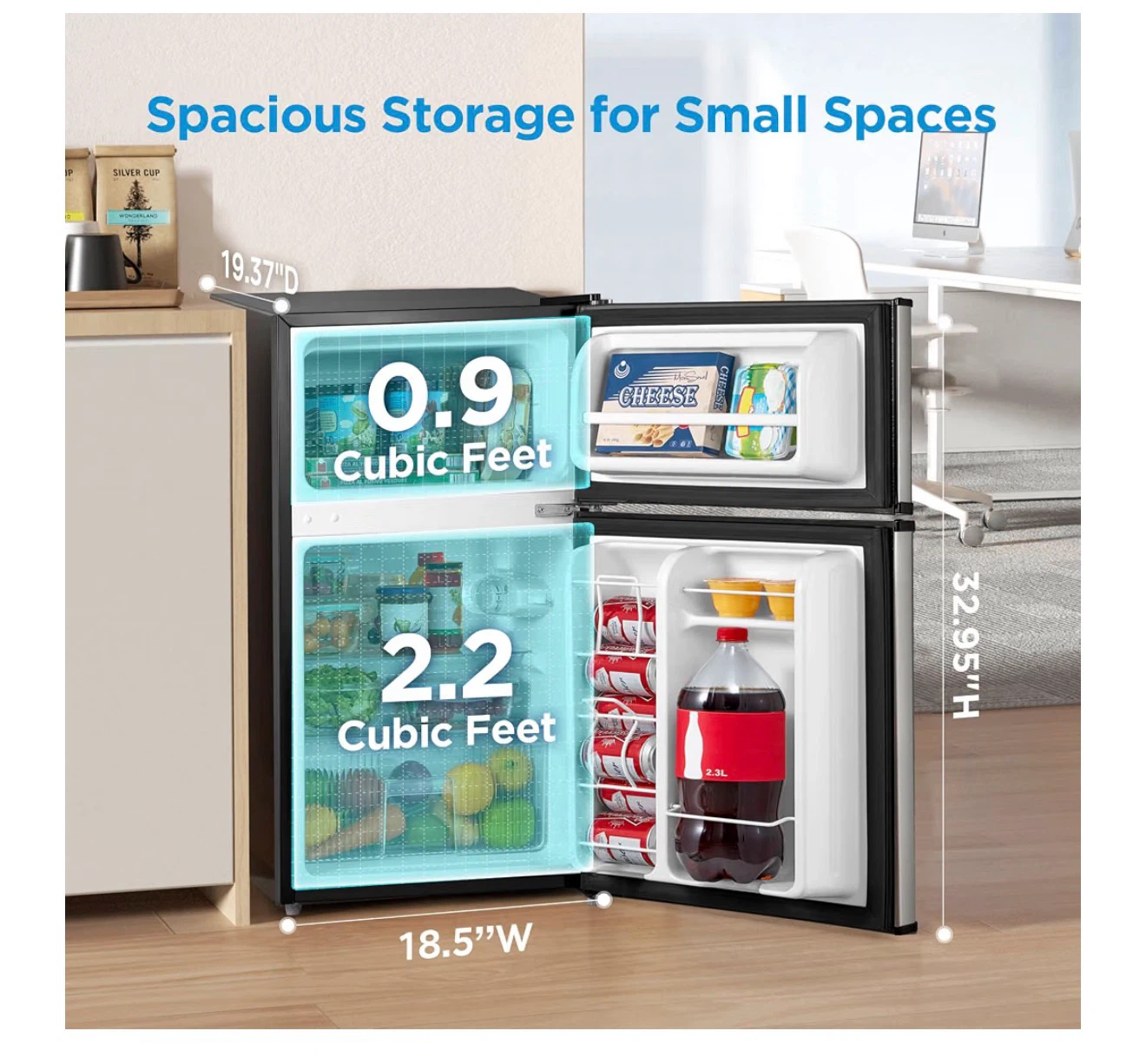 Mini Fridge (Brand: Midea) - BRAND NEW - photo 2