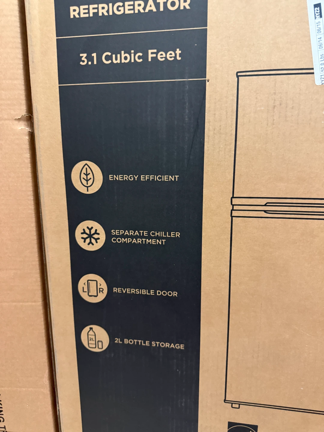 Mini Fridge (Brand: Midea) - BRAND NEW - photo 4