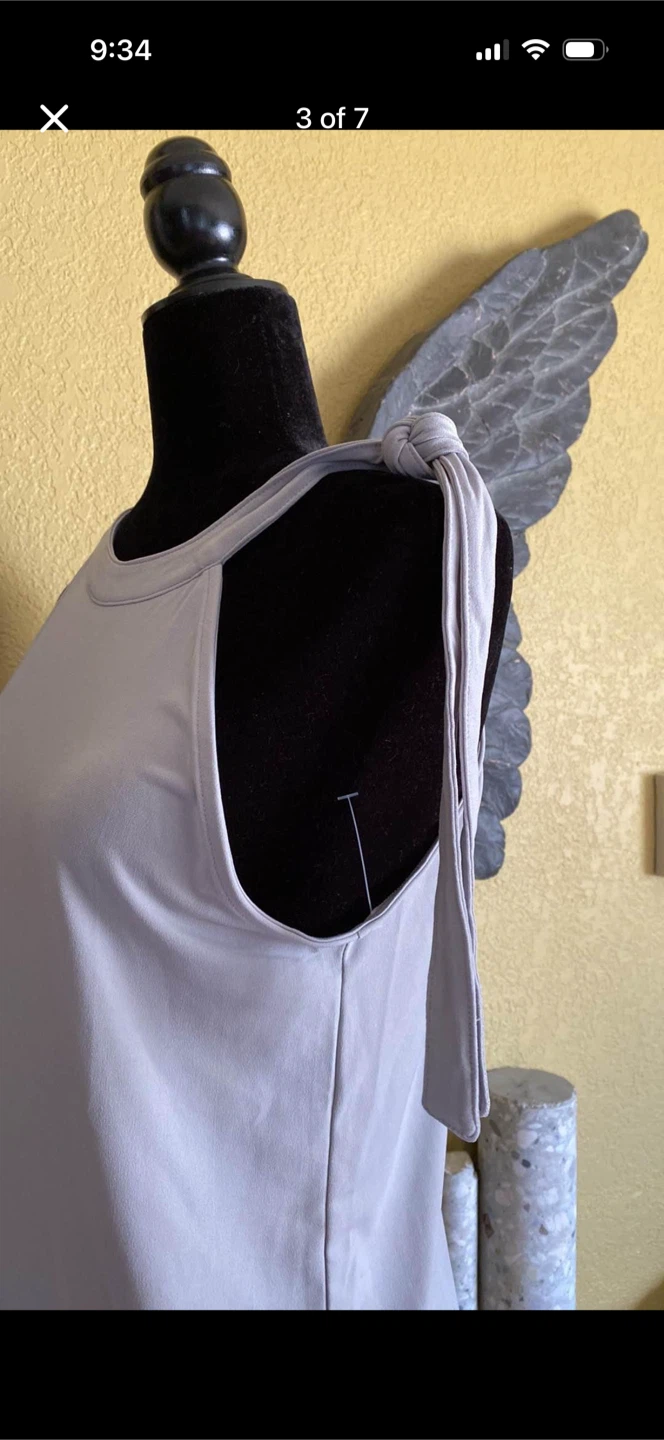 Banana Republic Silver Shirt Top Blouse - photo 3