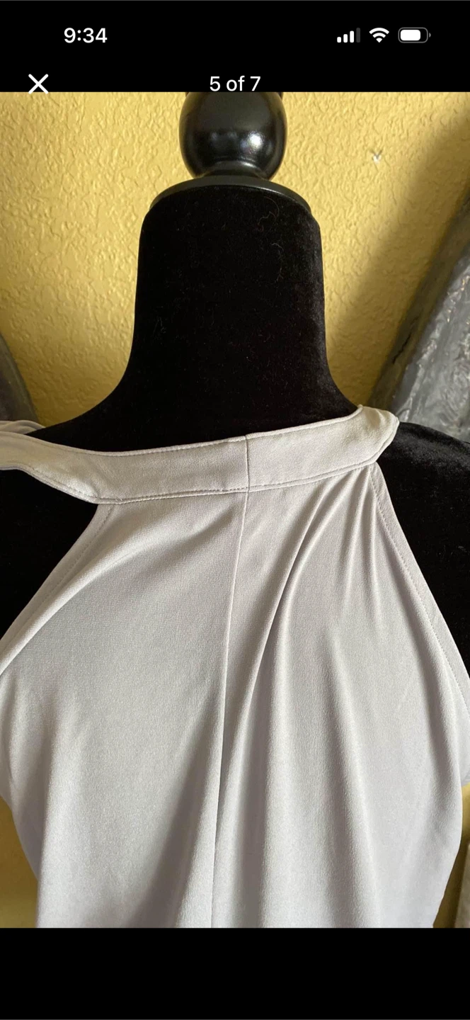 Banana Republic Silver Shirt Top Blouse - photo 5