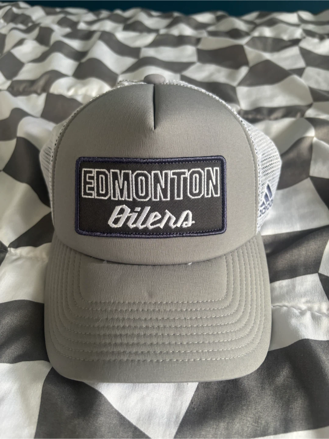 Adidas Edmonton Oilers Trucker Hat
