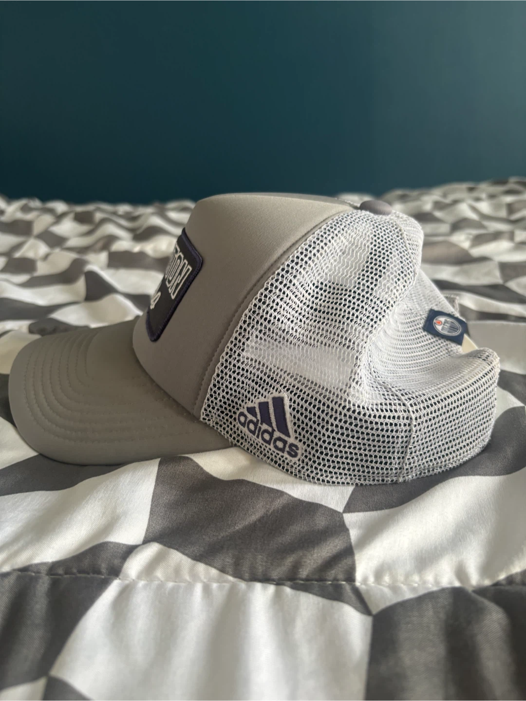 Adidas Edmonton Oilers Trucker Hat - photo 2