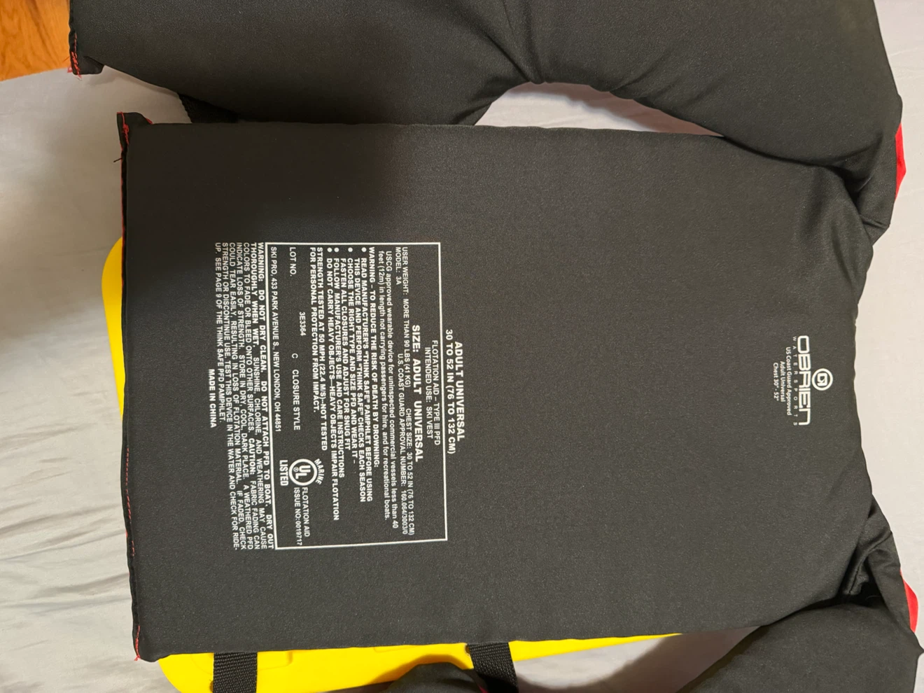 O'Brien Universal Adult Life Vest - photo 2