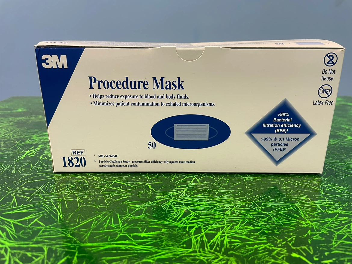 3M Procedure Mask 1820 - 50 Count