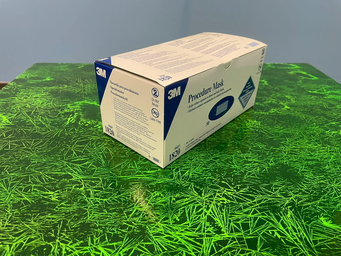 3M Procedure Mask 1820 - 50 Count - photo 3