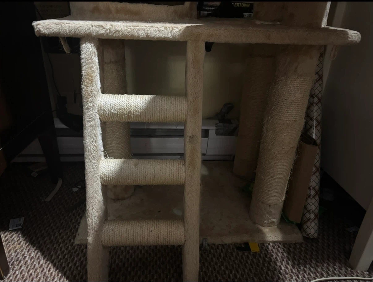 Multi-level Cat Tree with scratching posts - photo 5