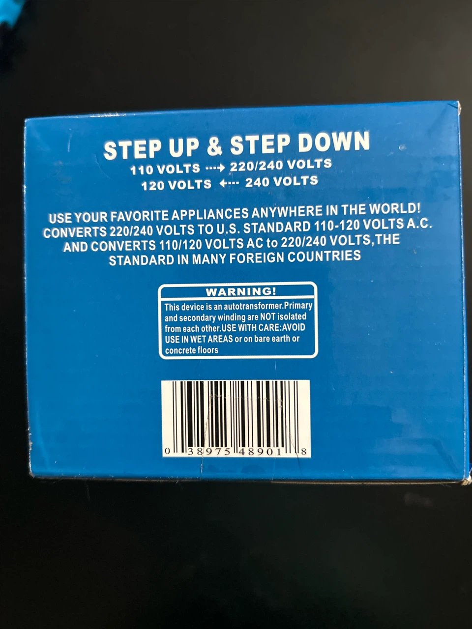 Philmore 200 Watt Step Up & Down Power Transformer - photo 4