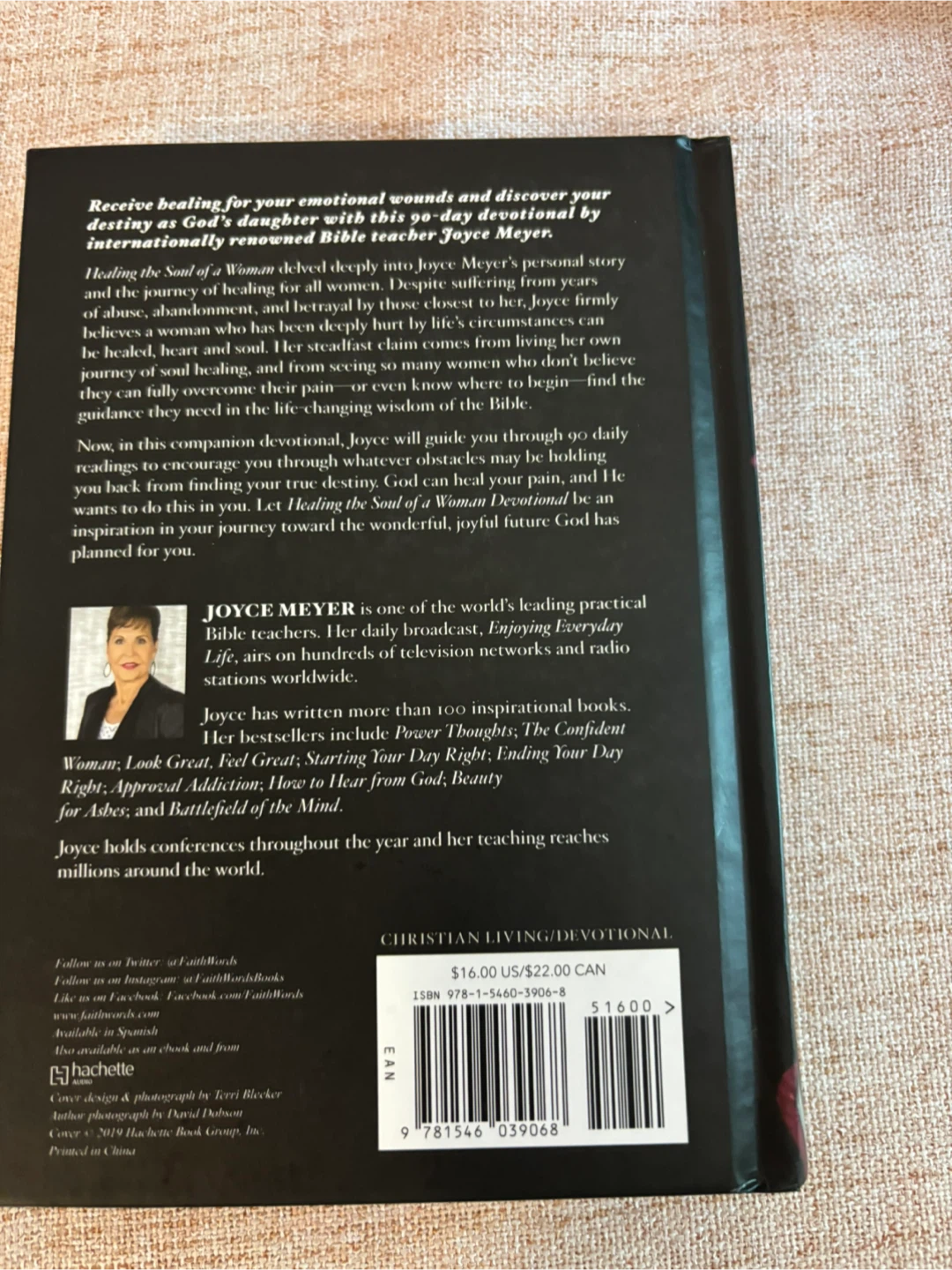Healing the Soul of a Woman Devotional by Joyce Meyer - photo 2
