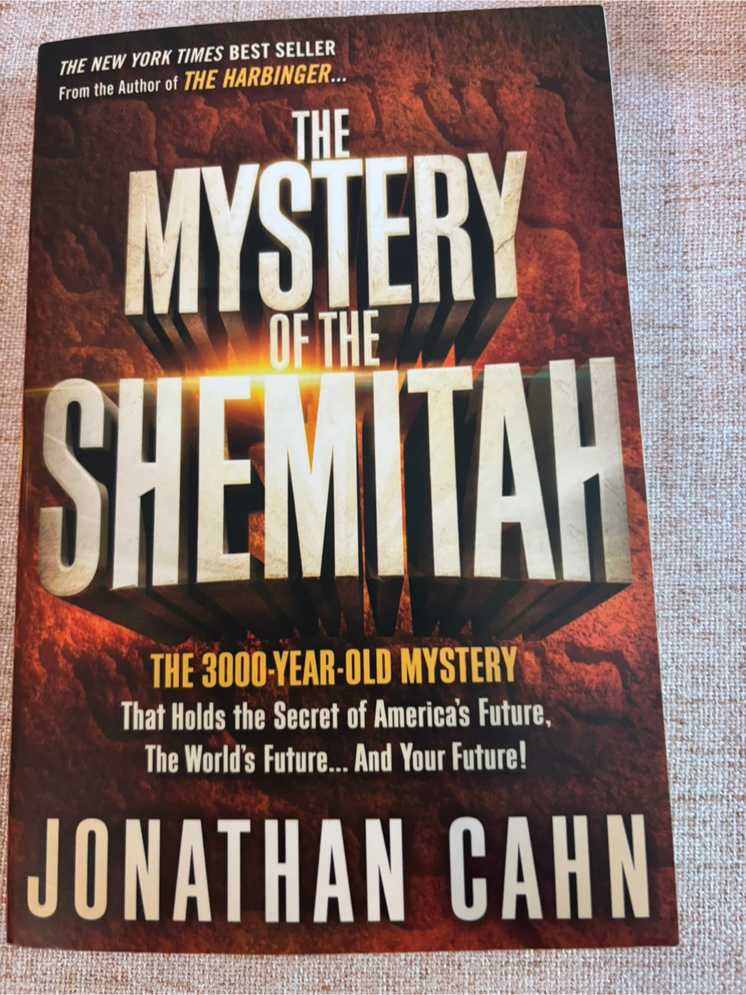 The Mystery of the Shemitah by Jonathan Cahn Book