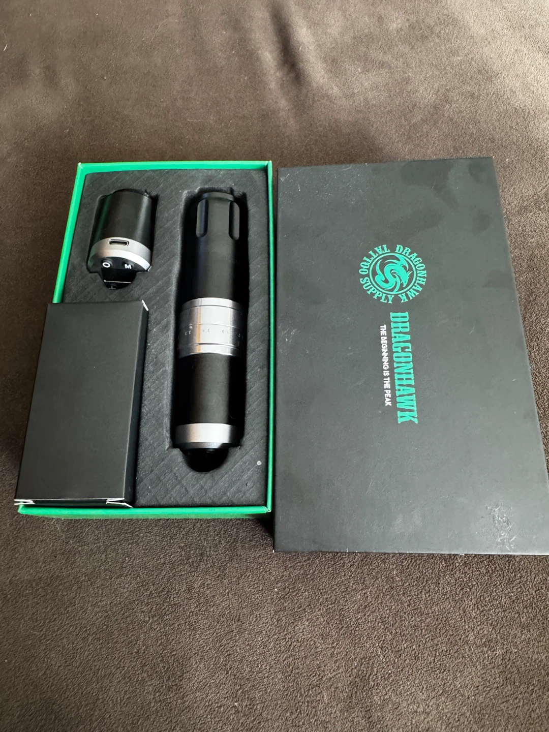 Dragonhawk Tattoo Machine Pen with Power Supply