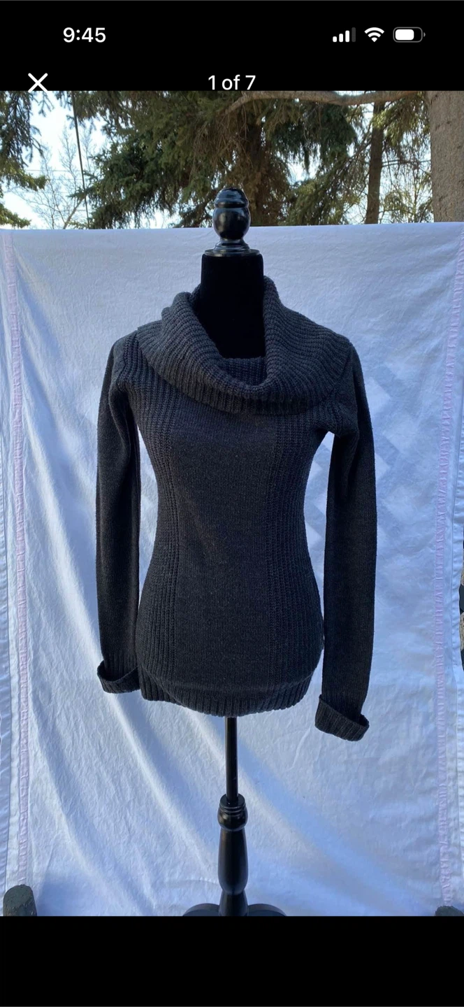 Ardene Knit Cowl Neck Sweater