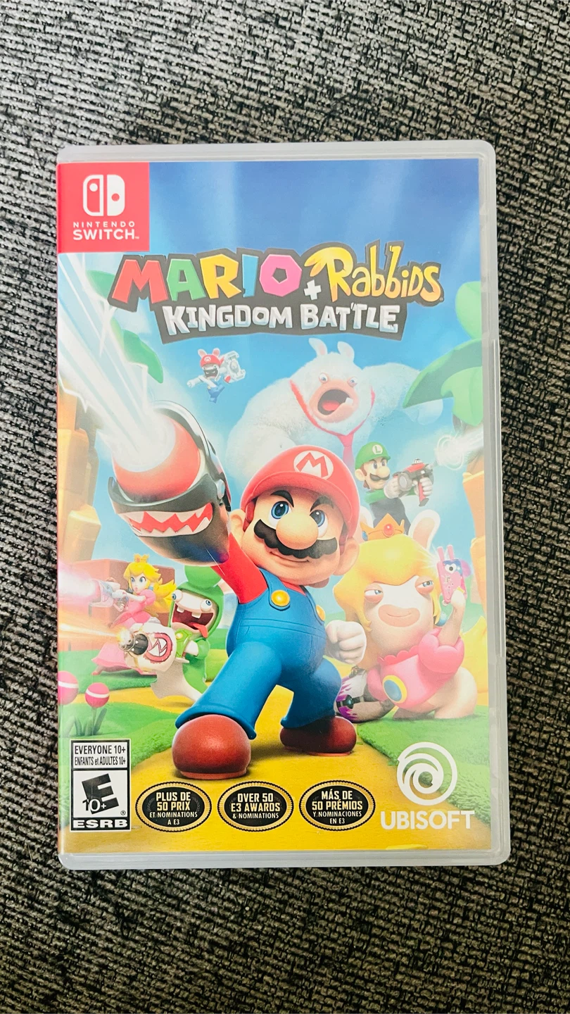 Nintendo Switch Mario + Rabbids Kingdom Battle Game