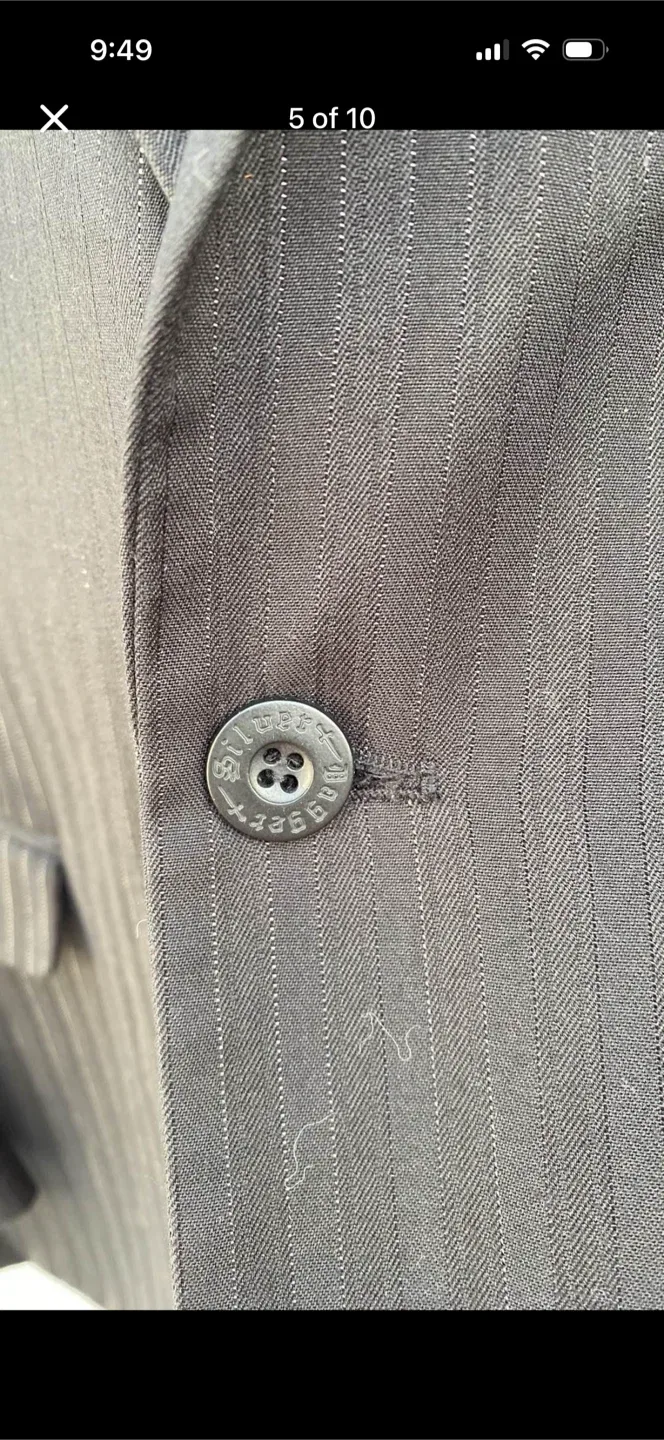 Vintage New Silver Dagger Blazer With Embroidery - photo 5