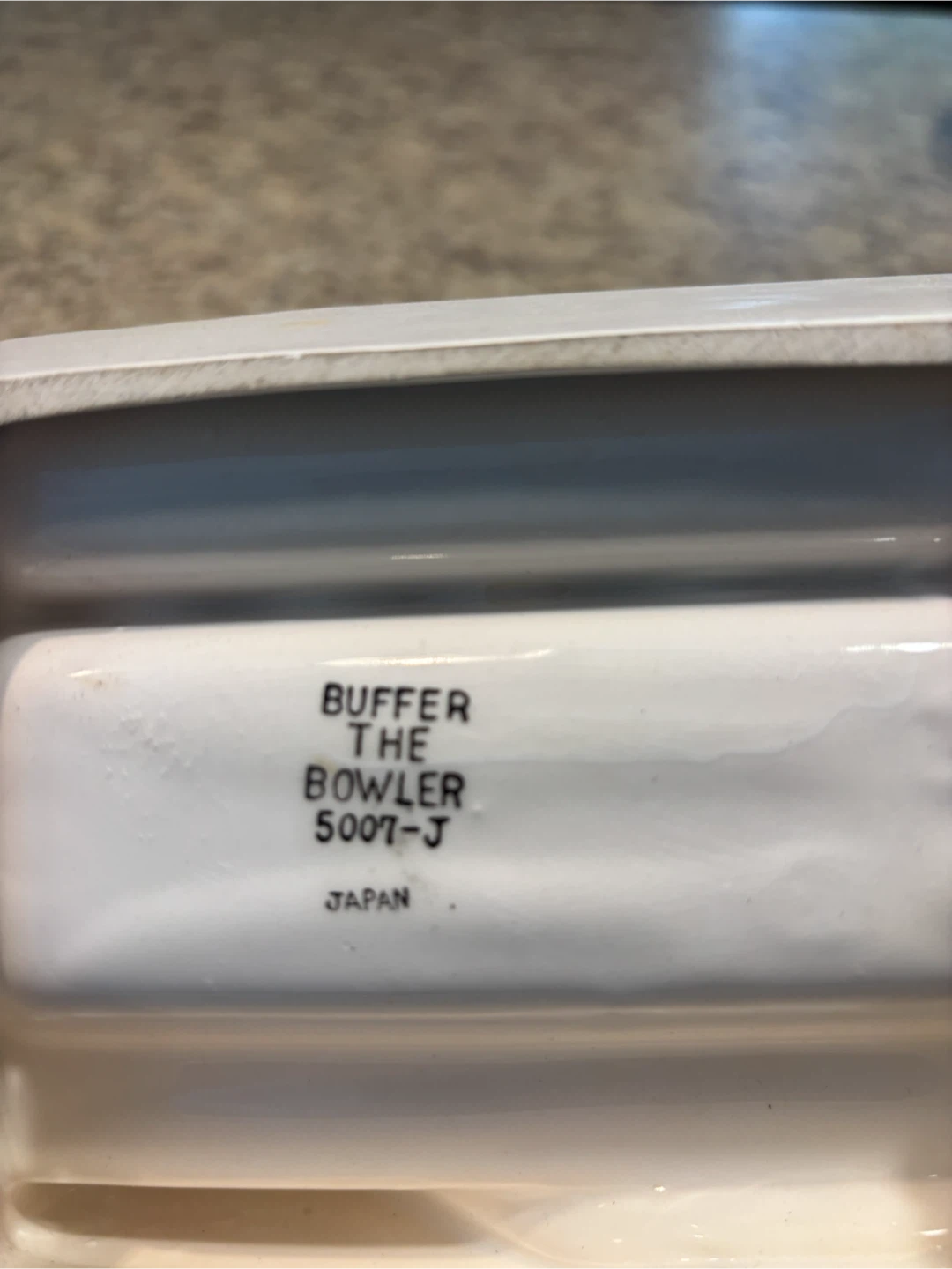 Buffer the Bowler Ashtray