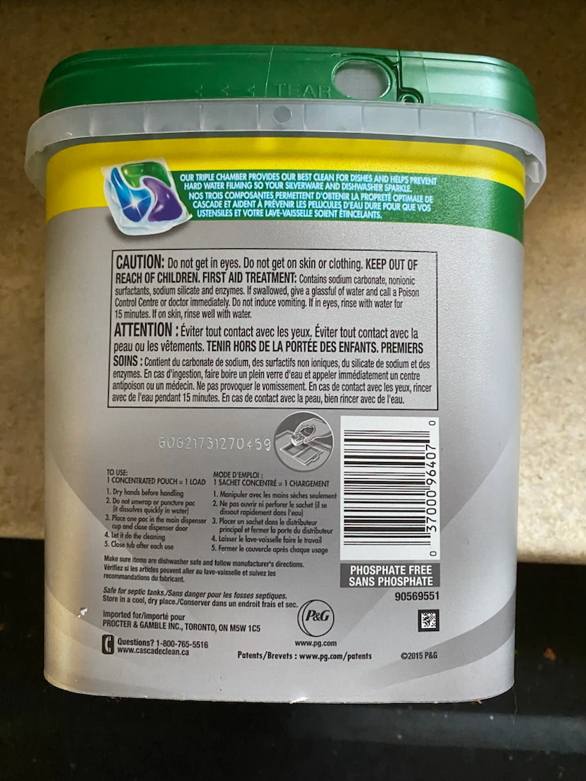 Cascade Platinum Dishwasher Detergent Pods - photo 3