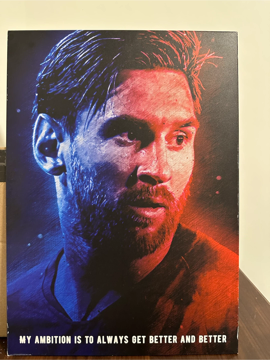 Displate Metal Poster - Lionel Messi
