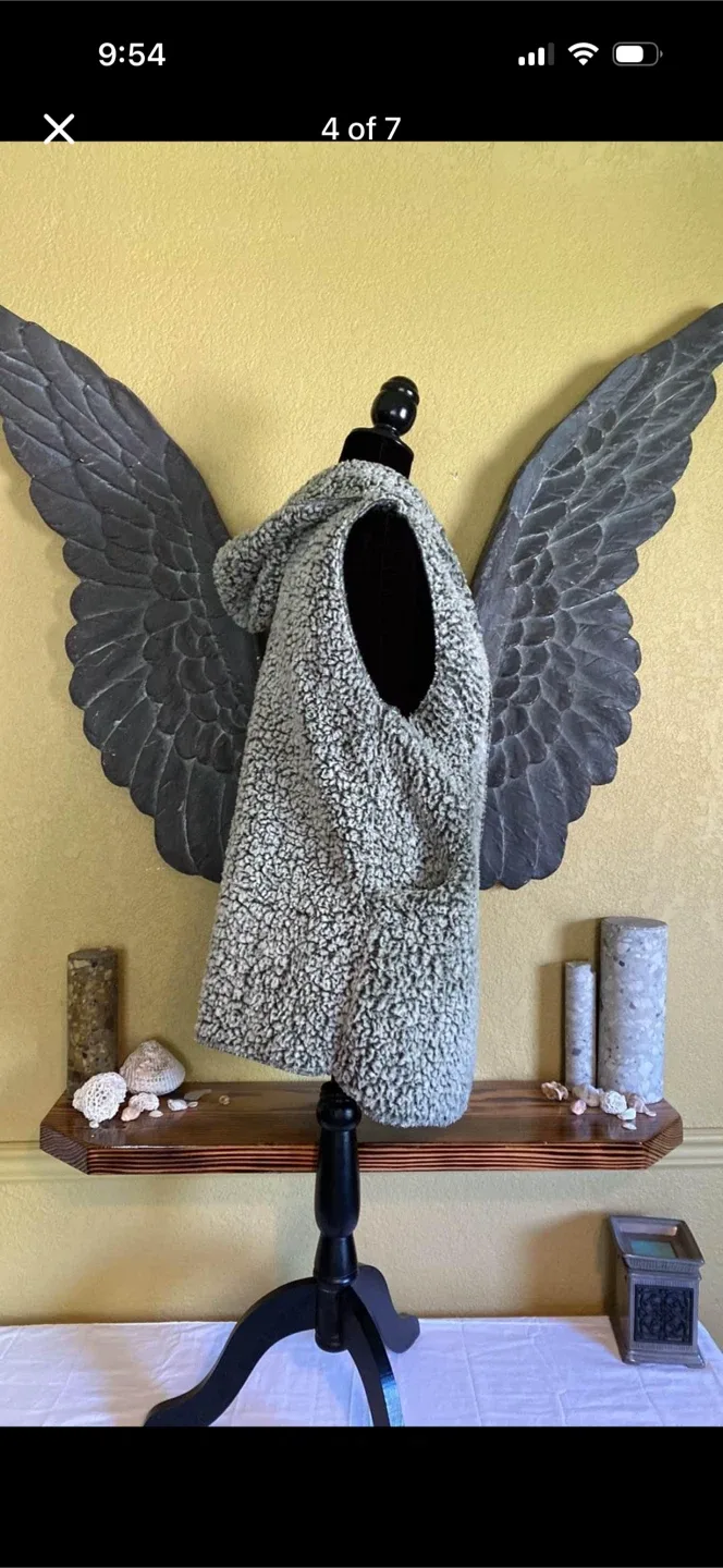 Love Tree Teddy Bear Style Vest With Hood - photo 4