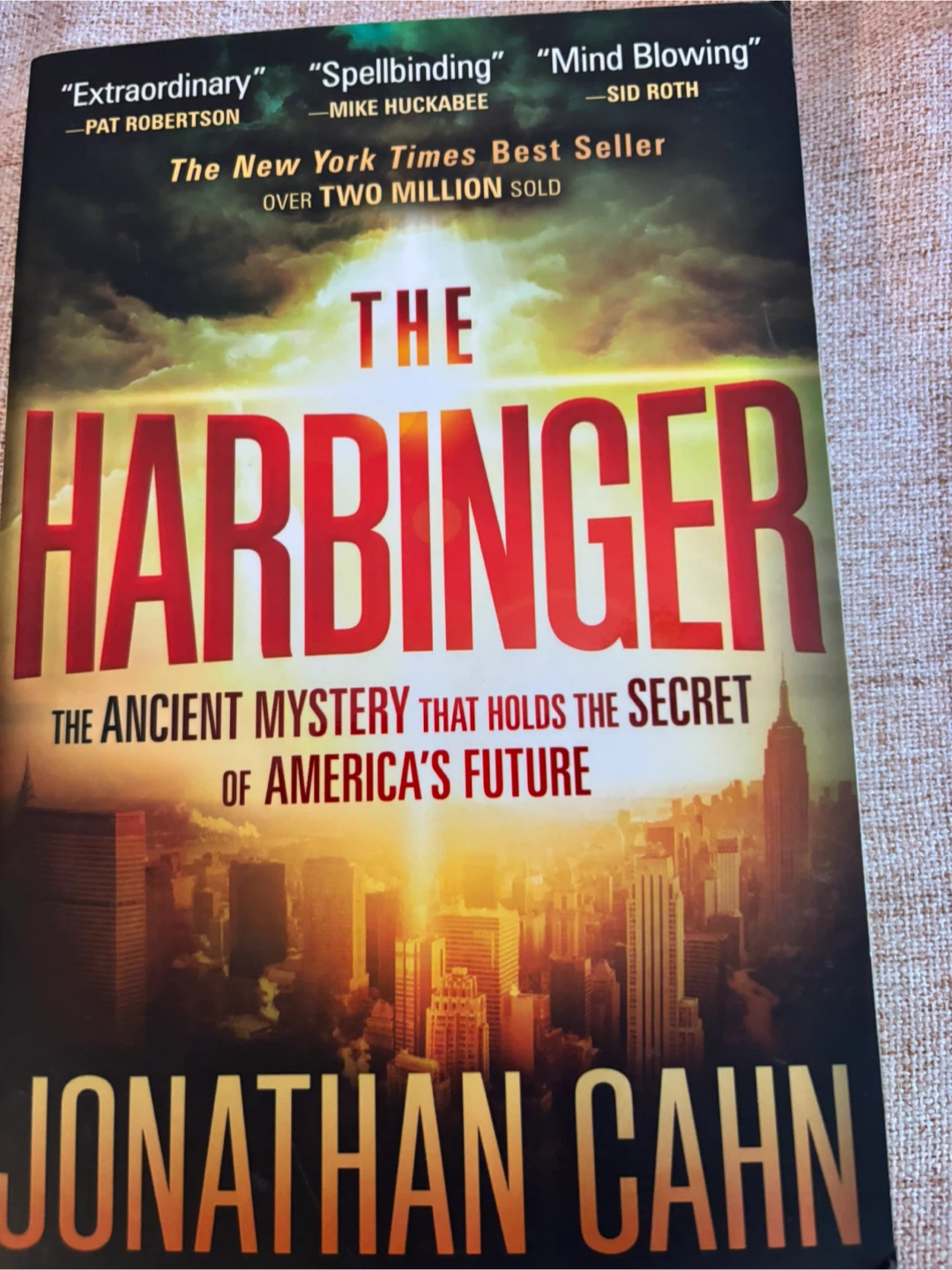 The Harbinger:  by Jonathan Cahn