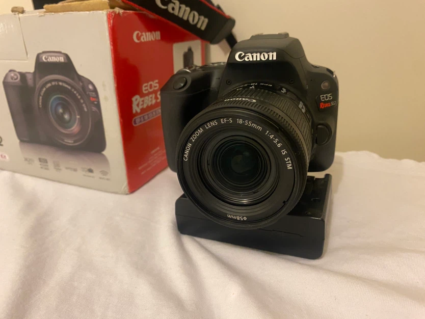 Canon EOS Rebel SL2 DSLR Camera + 18–55mm Lens
