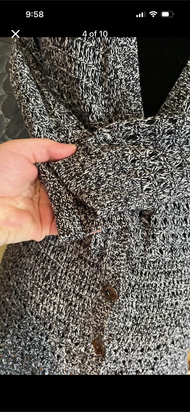 DKNY Knit Button Up Cardigan - photo 5