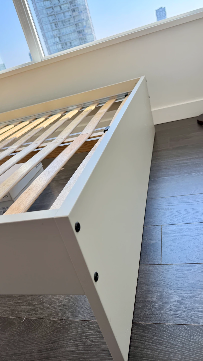 IKEA JÄRSKOG Double Bed Frame – Discontinued Beige/Cream Colour - photo 5