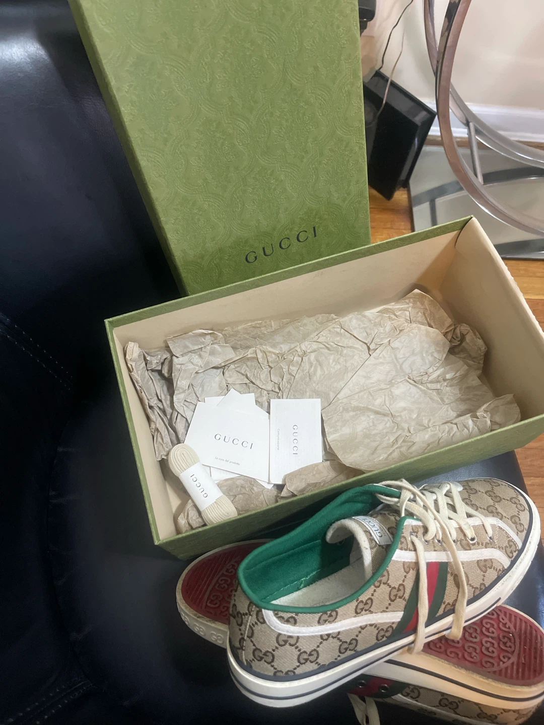 Gucci GG Canvas Tennis 1977 Sneakers - photo 4