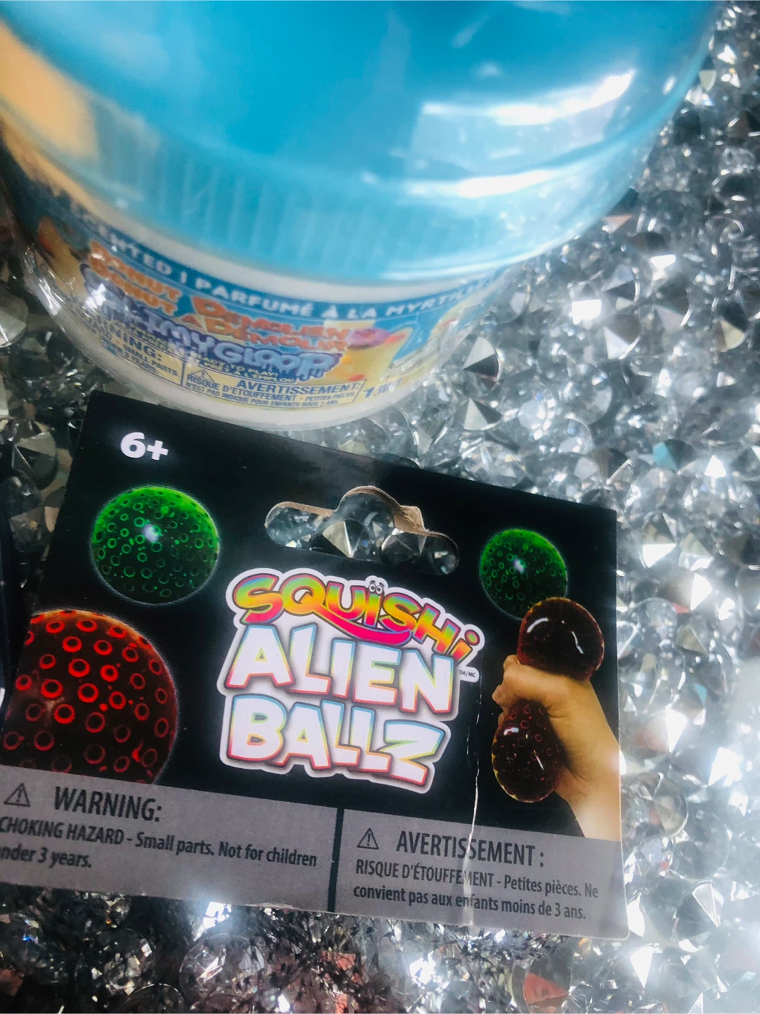 NEW Squishy Alien Balls & Slime Gloop donut - photo 4