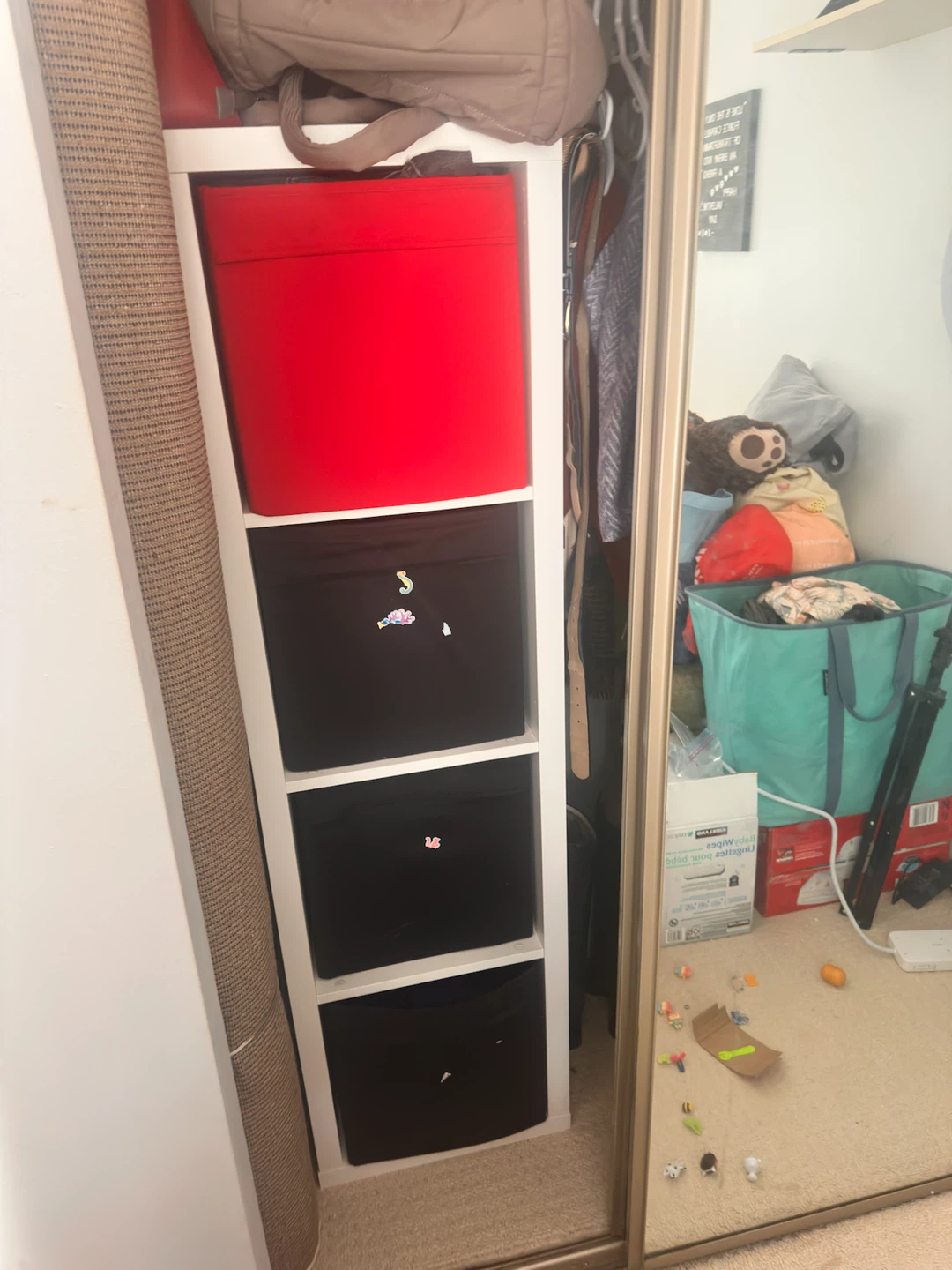 White Cube Shelf IKEA
