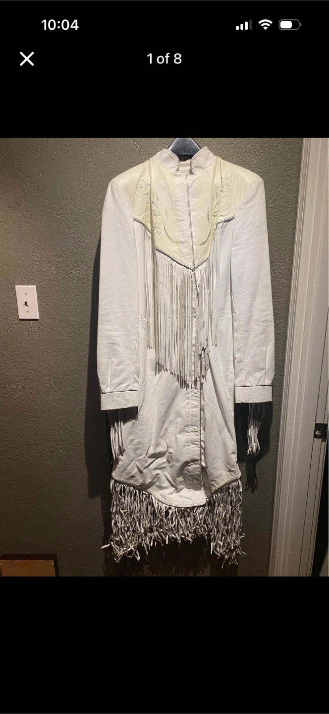 Vintage Leather Wedding Dress